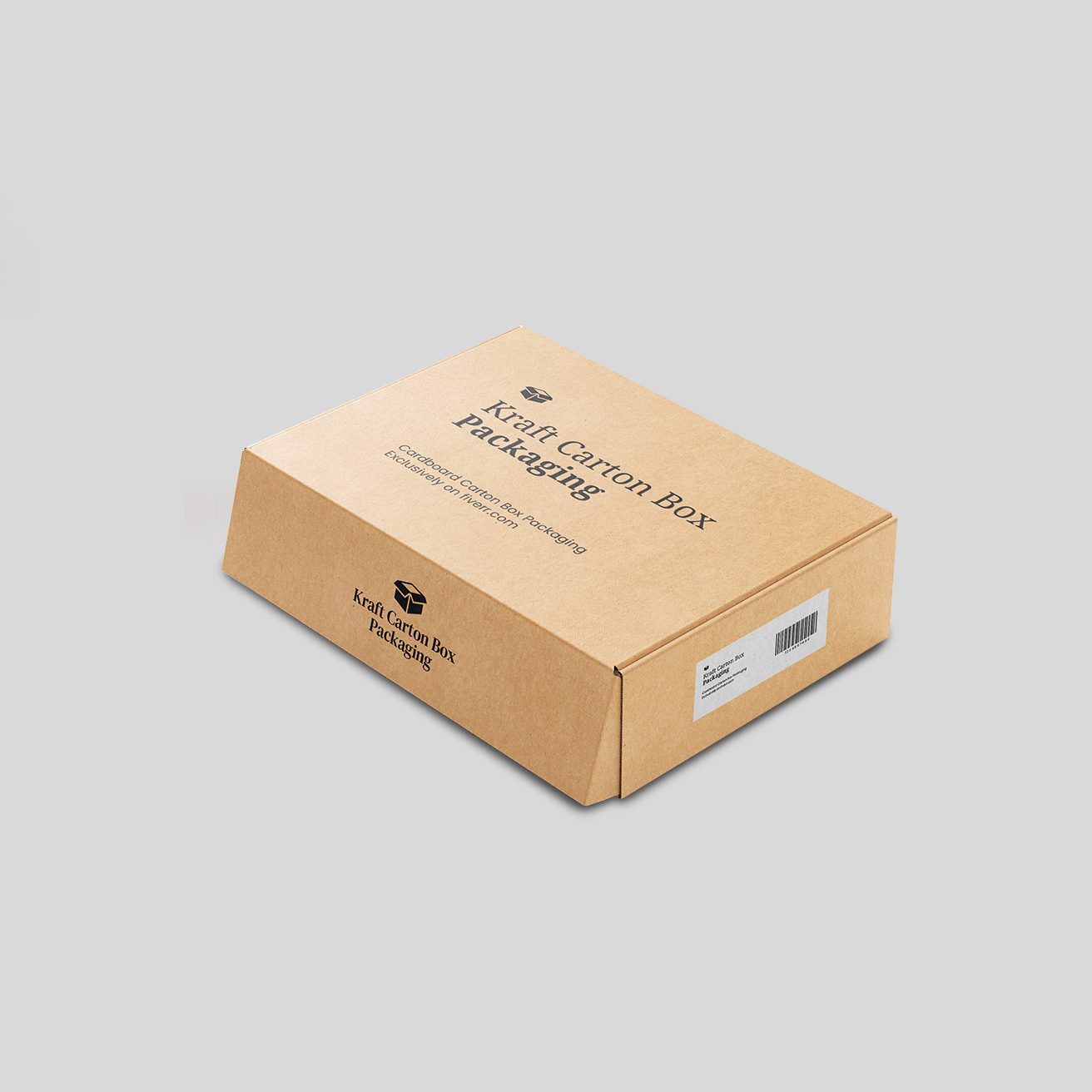 In ấn và gia công Hộp Kraft size L