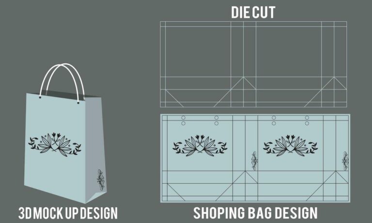 Thiết kế túi xách giấy